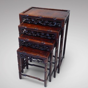 Quartetto of Chinese Occasional Tables